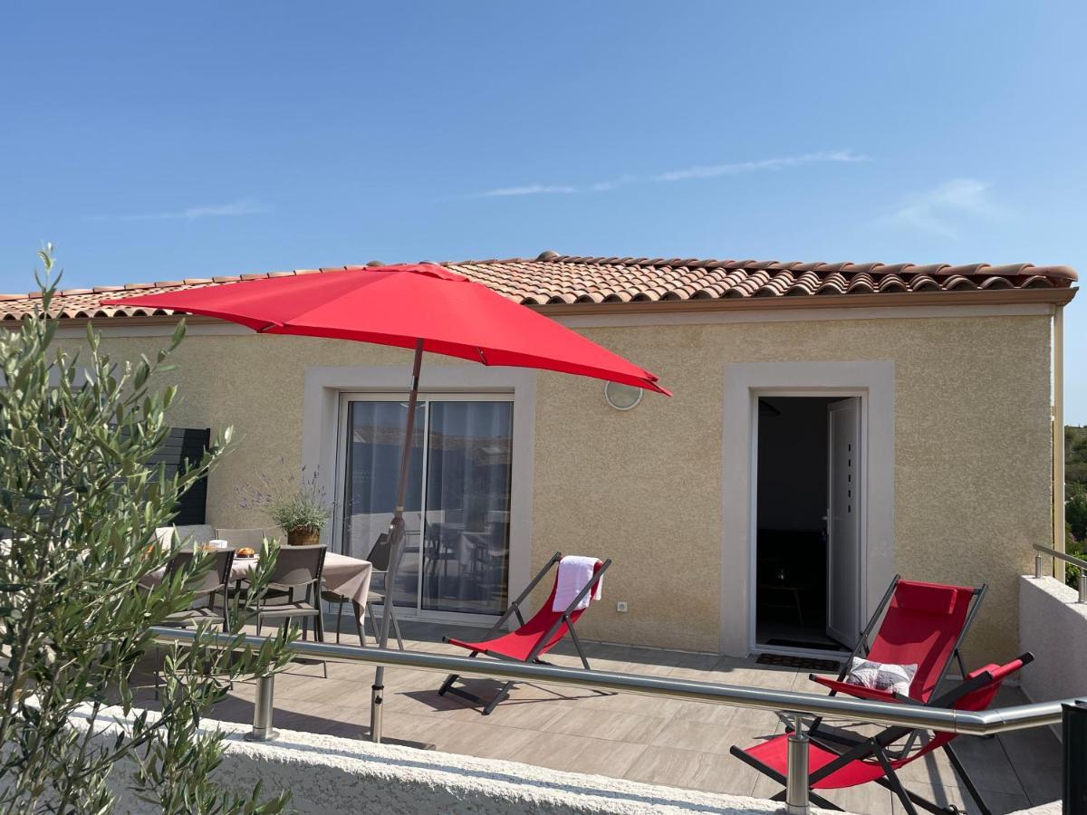 Val Des Bruyeres - Gite 15Mn Pezenas Avec Terrasse Et Cour Close - Parking Privatif Securise - Wifi Ftth Gratuit Neffies 외부 사진